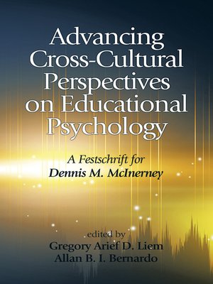 cover image of Advancing Cross-Cultural Perspectives on Educational Psychology